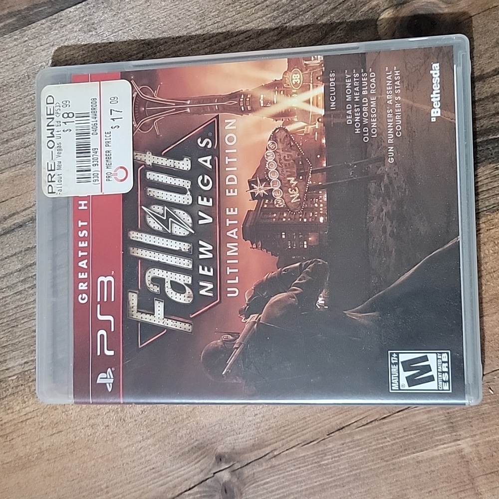 PS3 Fallout New Vegas Ultimate Edition